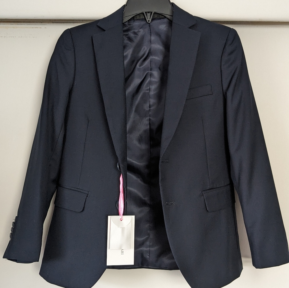 NWT-Isaac Mizrahi- boys size 8 suit jacket
